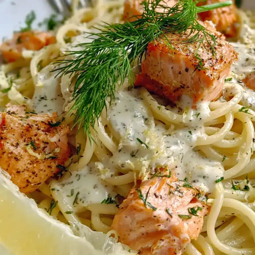 Pasta mit Lachs