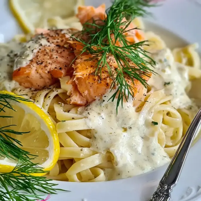 Pasta mit Lachs Zitronensauce