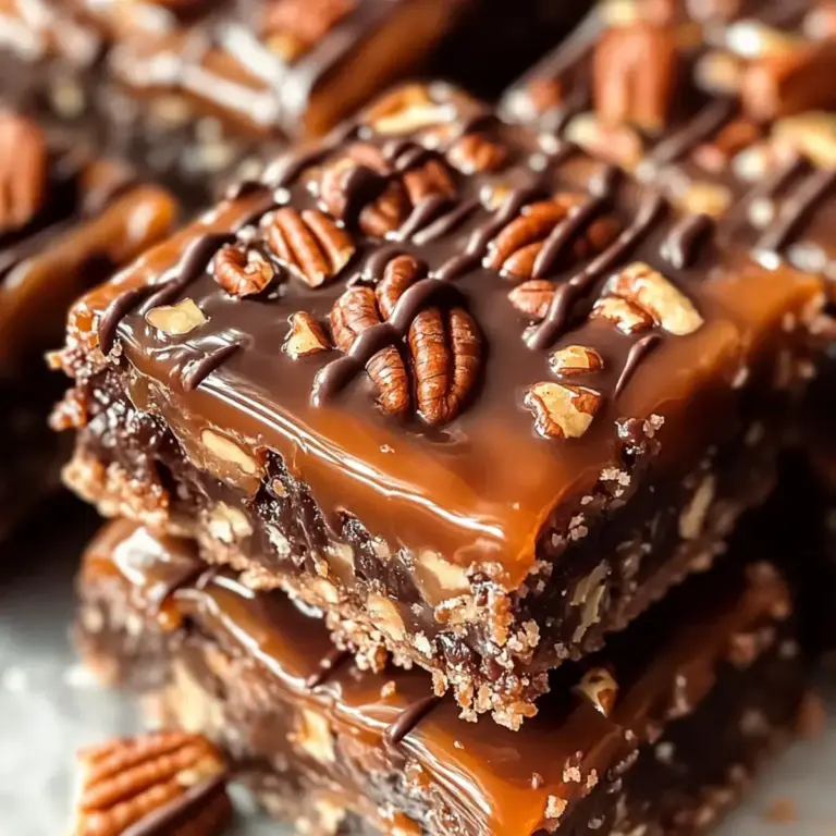 Pecan-Karamellriegel