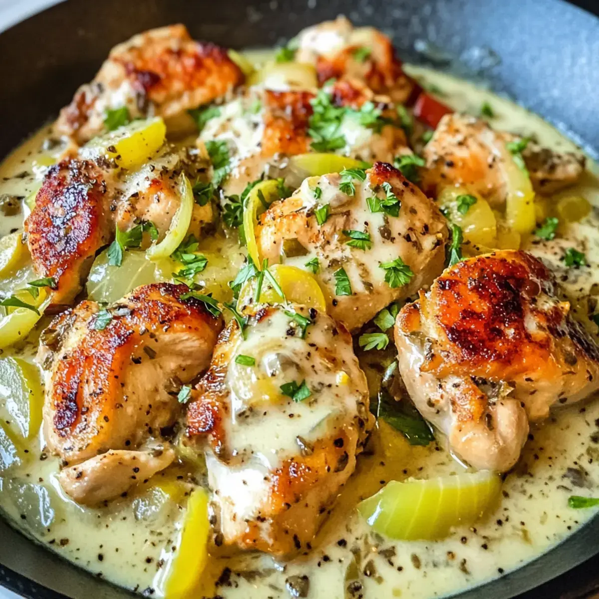 Pepperoncini Hähnchen Pfanne