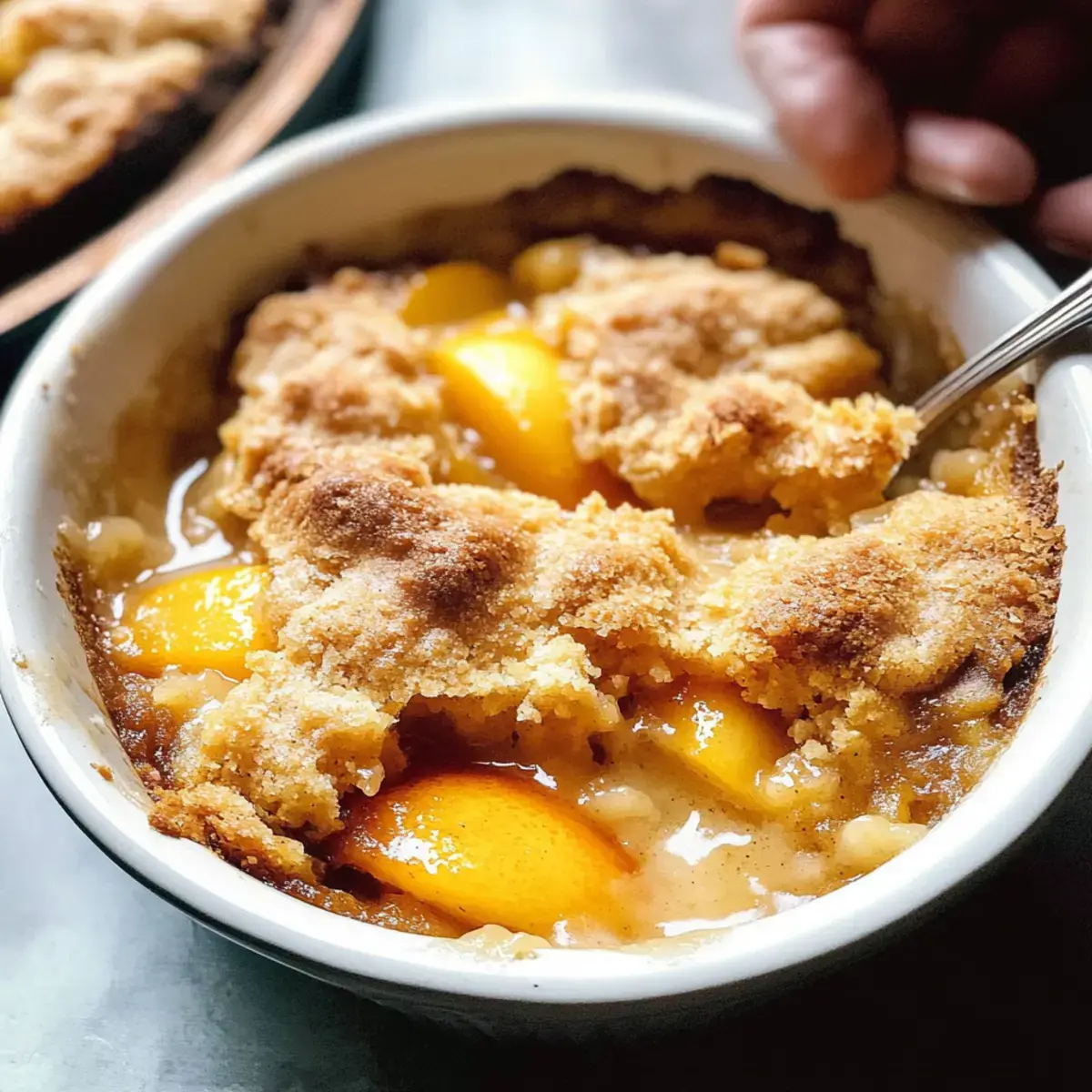 Der beste Pfirsich-Cobbler für den Sommer – einfach lecker! 2 Pfirsich Cobbler Rezept
