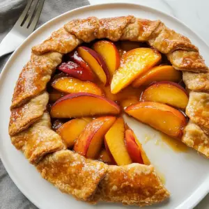 Pfirsich-Galette