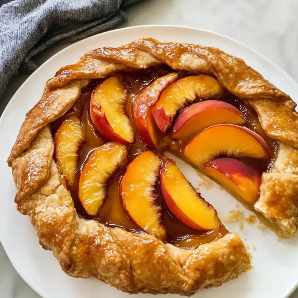 Pfirsich-Galette Rezept