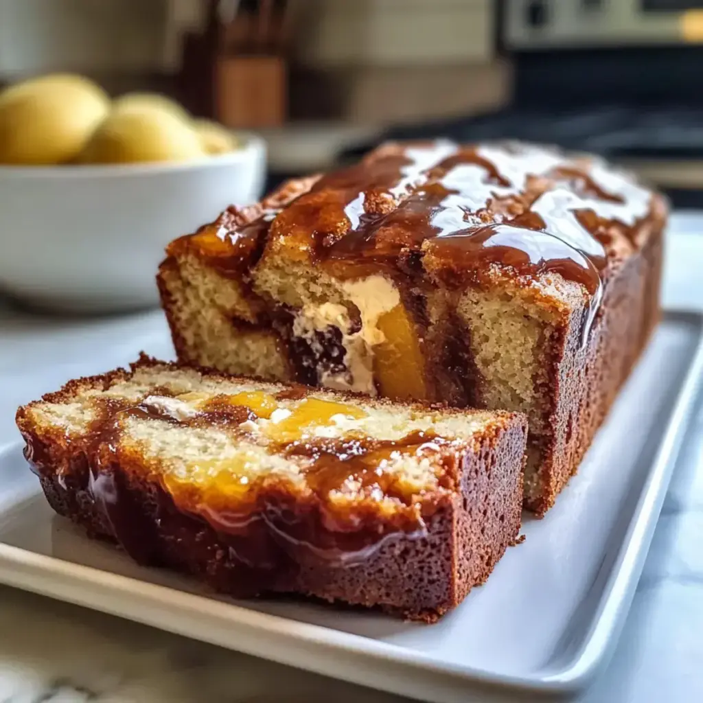 Pfirsichbrot