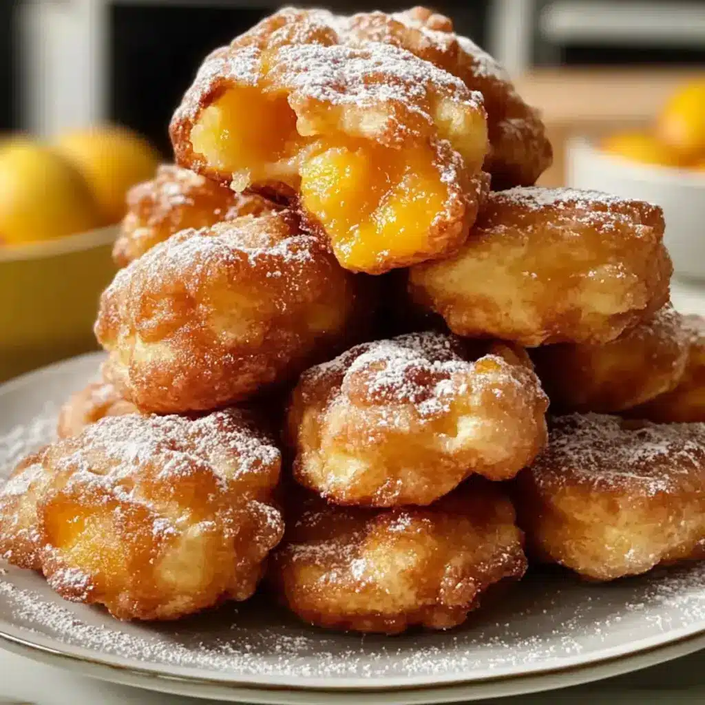 Pfirsichkrapfen