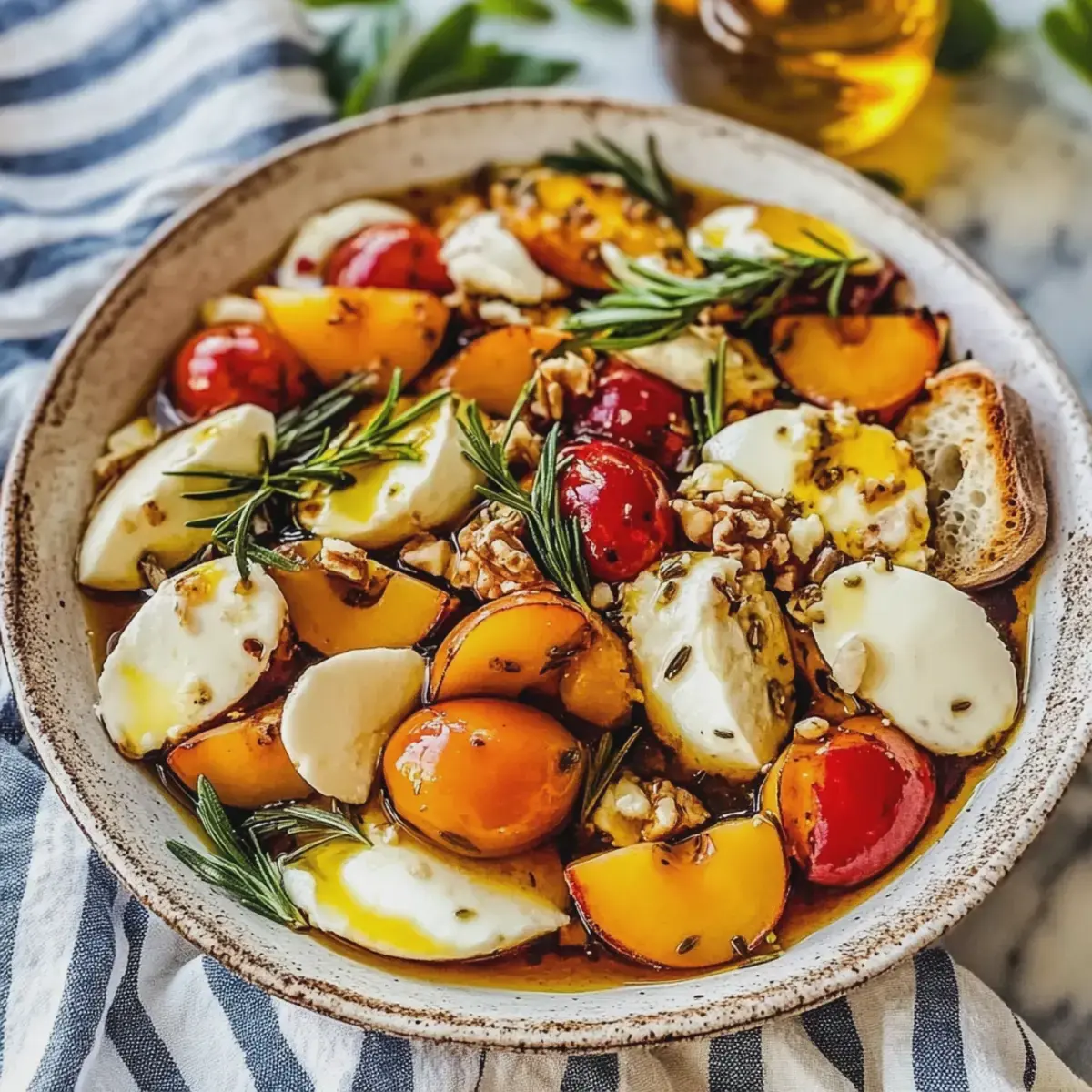 Pfirsichsalat Rezept