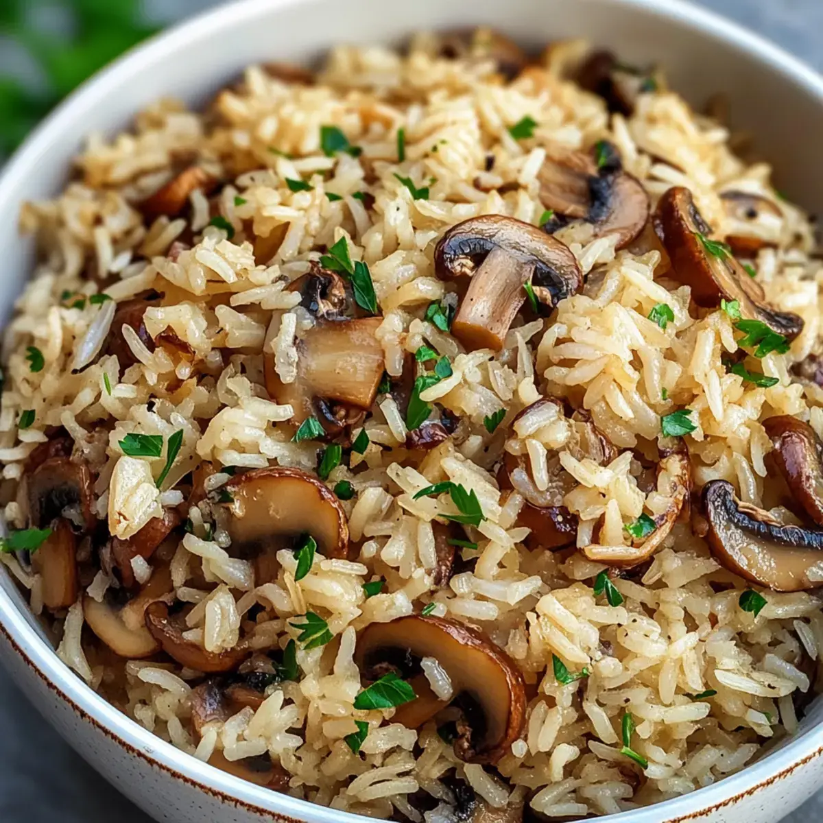 Pilzreis Rezept