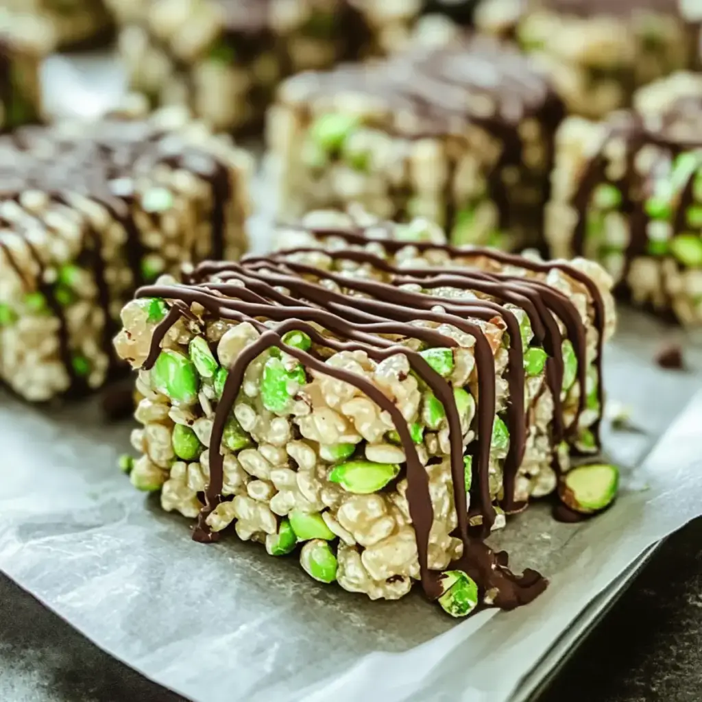 Pistazien-Reis-Krispies