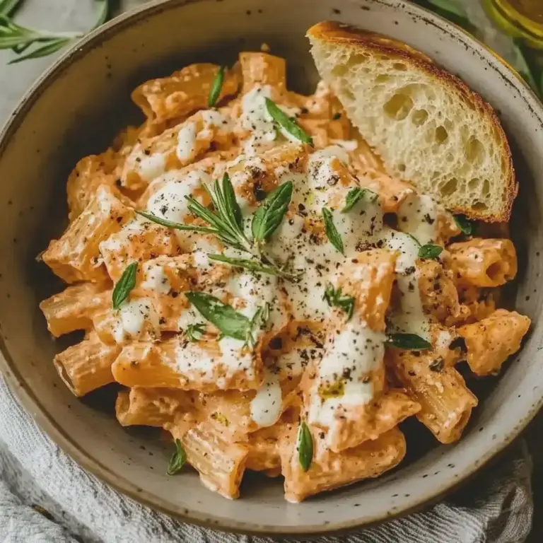 Protein Nudeln mit Hüttenkäse