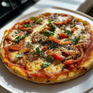 Protein Pizza mit Skyr