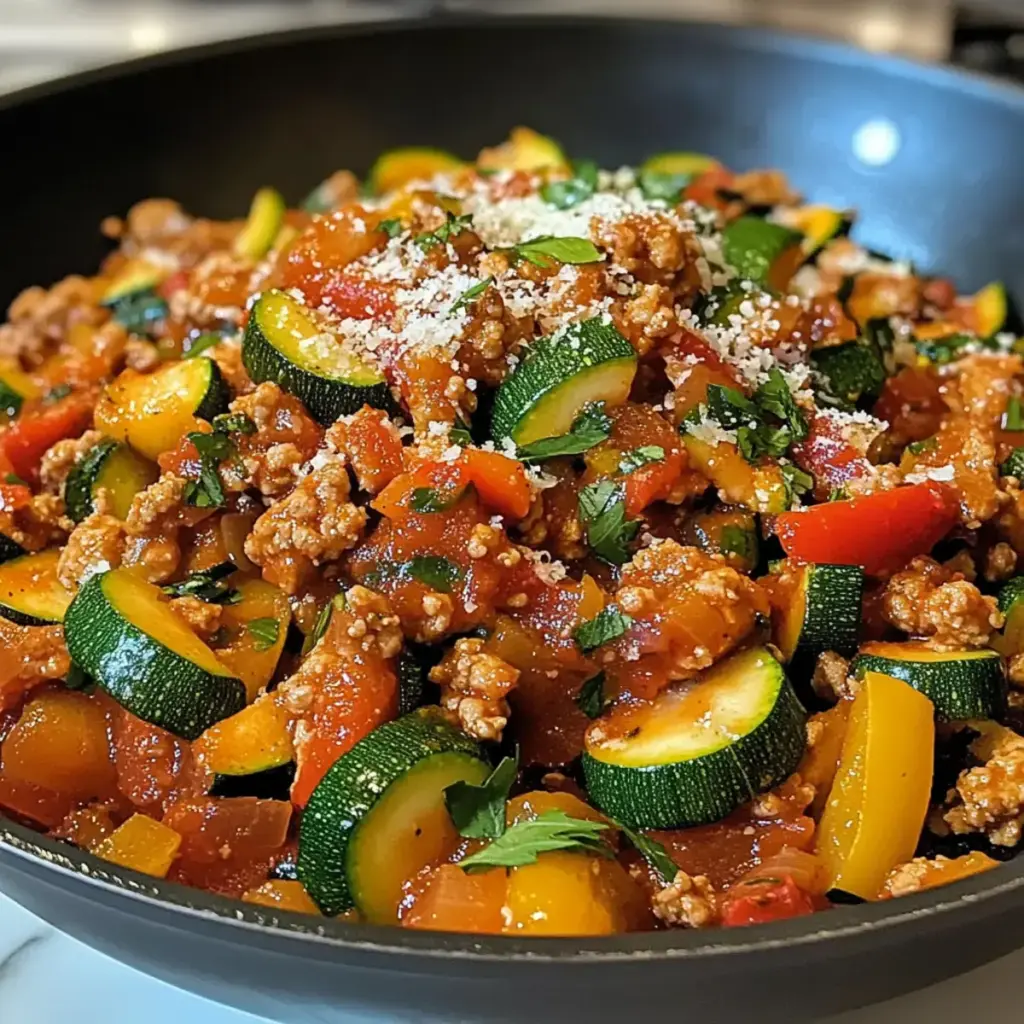 Puten-Zucchini-Pfanne