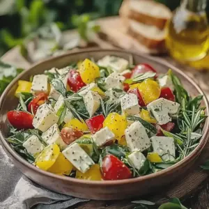 Übernacht-Salat cremig mit Quinoa