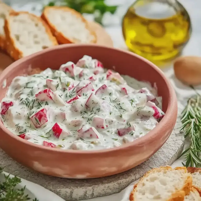 Radieschen Dip