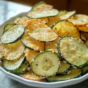 Knusprige Ranch Gurkenchips
