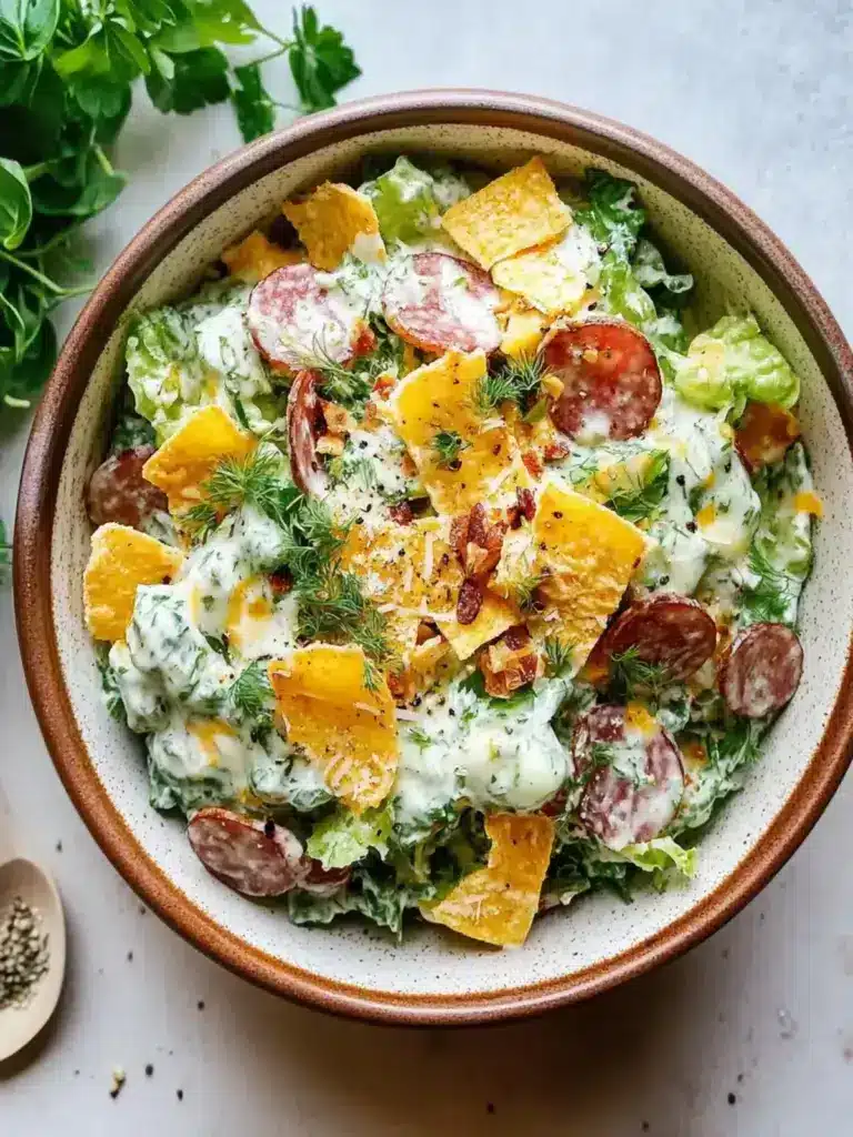 Ranch-Gurkensalat