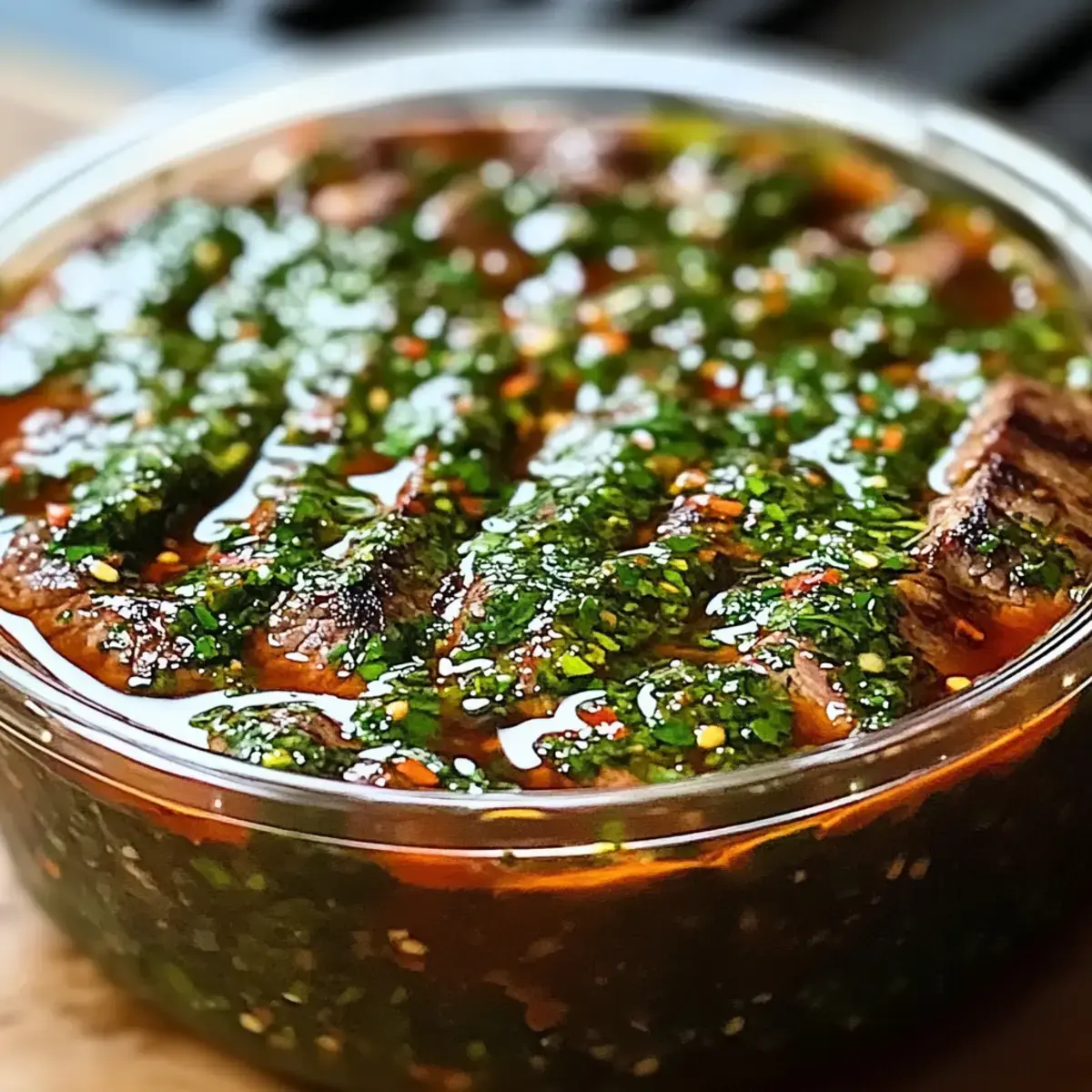 Rauchiger roter Chimichurri: Ein einfaches und köstliches Gewürz 2 Rauchiger roter Chimichurri