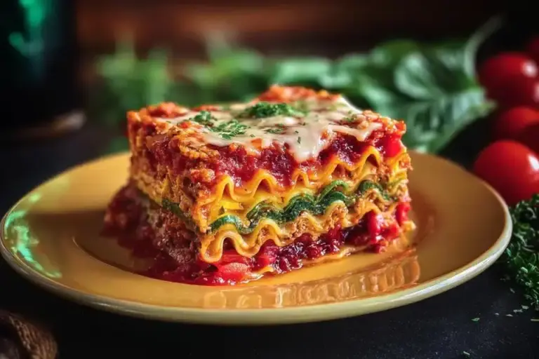 Regenbogen Lasagne
