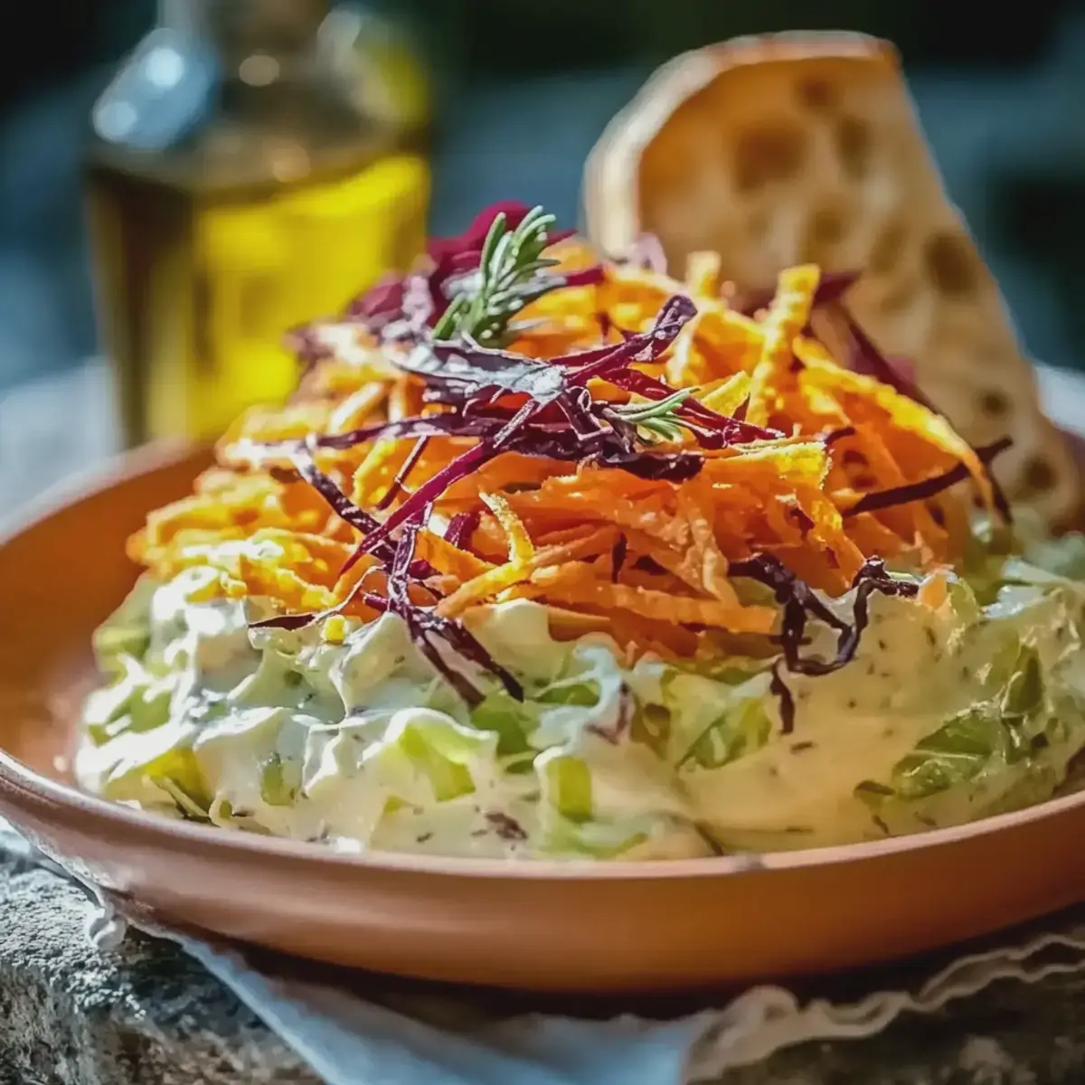 Regenbogenkrautsalat Rezept