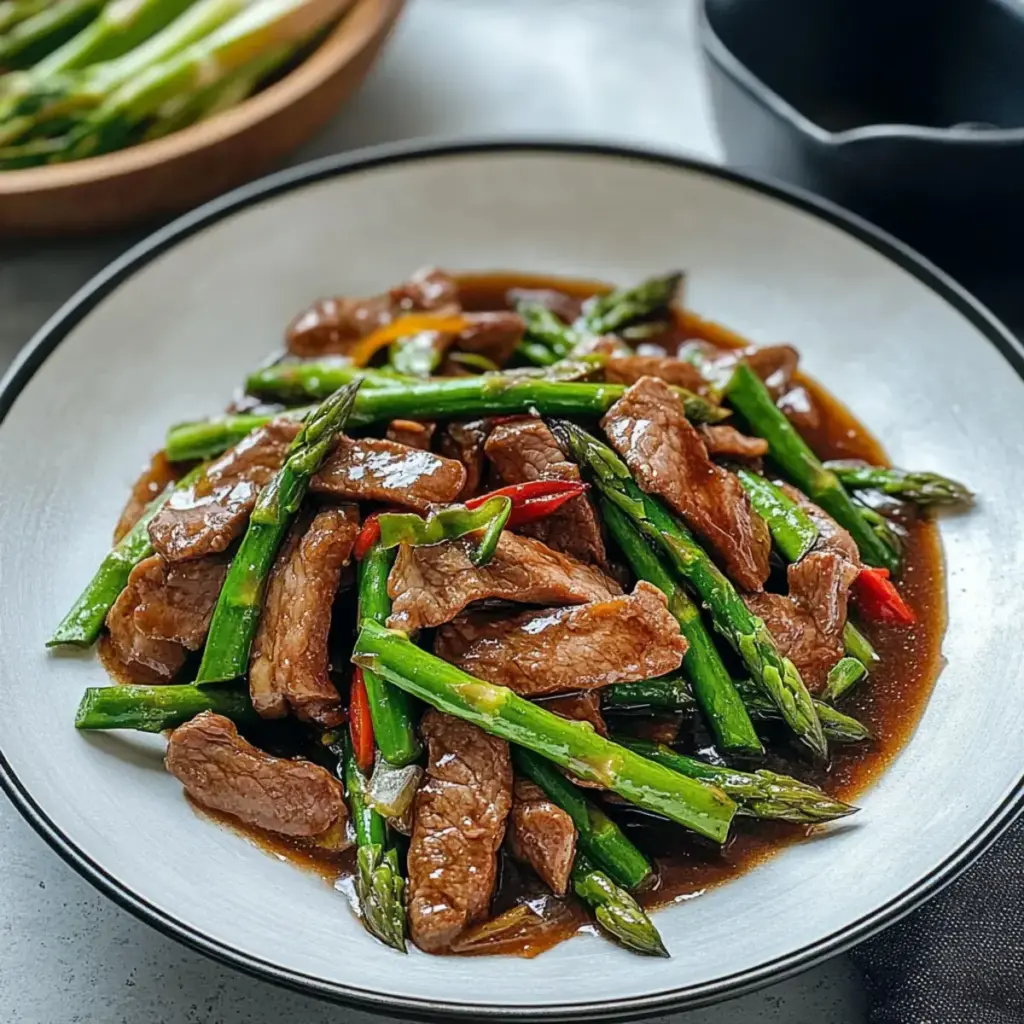 Rindfleisch mit Austernsauce