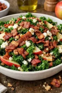 Rosenkohl-Grünkohl-Apfel-Salat – Frisch und Knackig