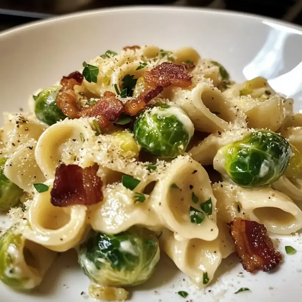 Rosenkohl-Pasta