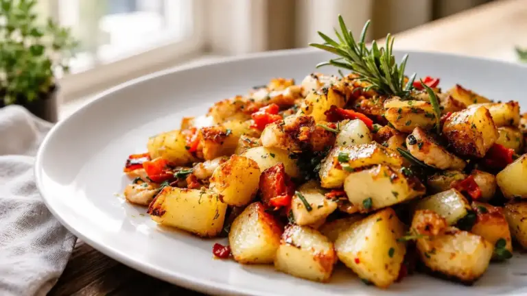 Rosmarin-Hähnchen-Kartoffel-Hash