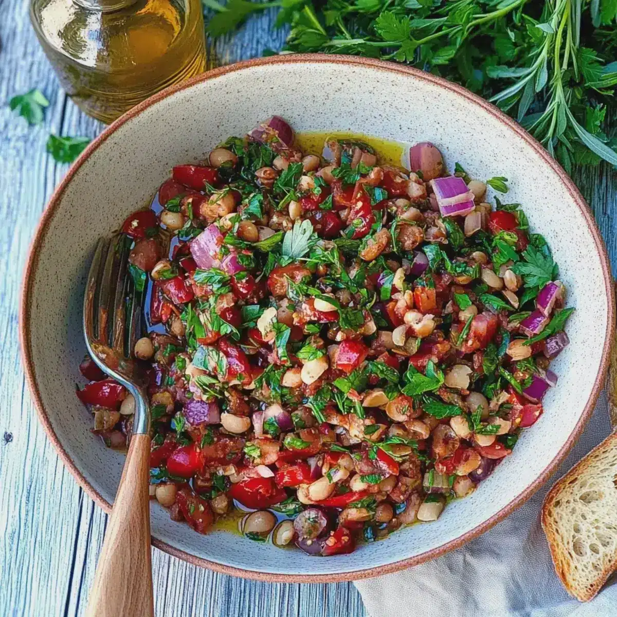 Rote Bete Linsensalat
