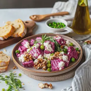 Rote Bete Salat mit Feta und Walnüssen