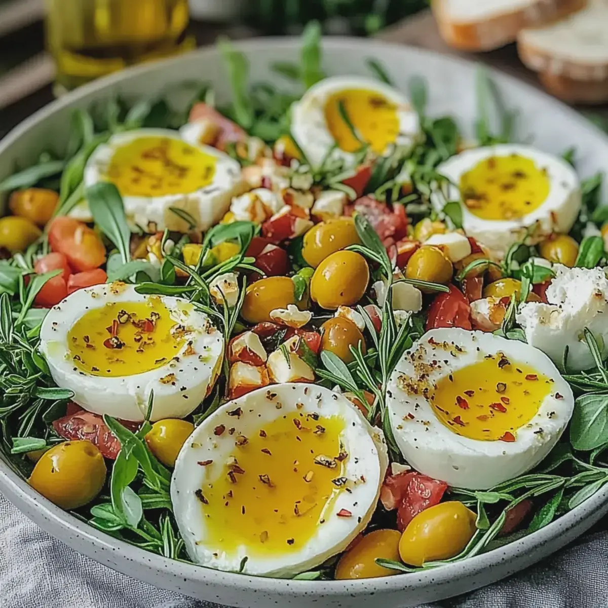 Rucola Mango Salat