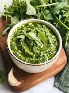 Rucola-Pesto aus dem Thermomix