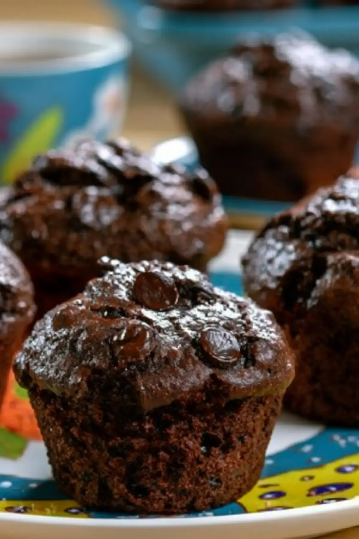 Saftige Schokomuffins
