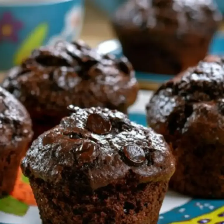 Saftige Schokomuffins