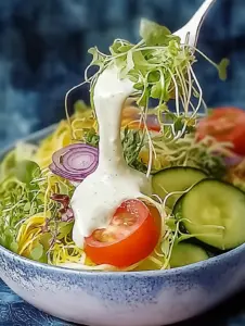 Cremige Salatsoße auf Vorrat