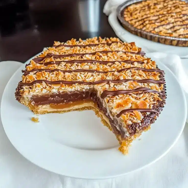 Samoa-Kekskuchen Rezept