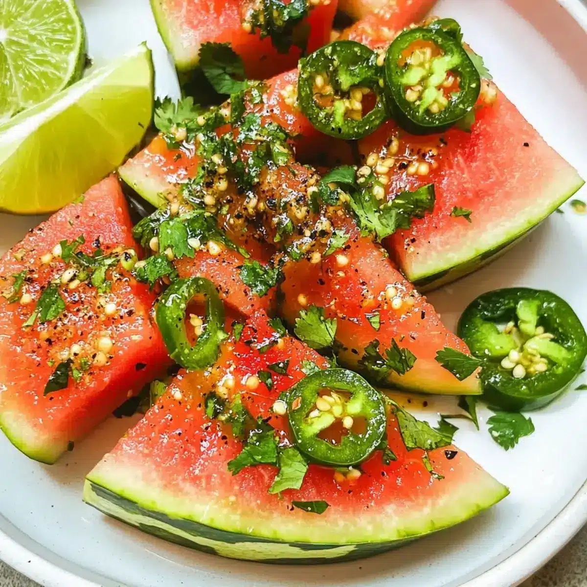 Scharfer Wassermelonen-Salat – Ein perfekter, erfrischender Genuss 2 Scharfer Wassermelonen-Salat