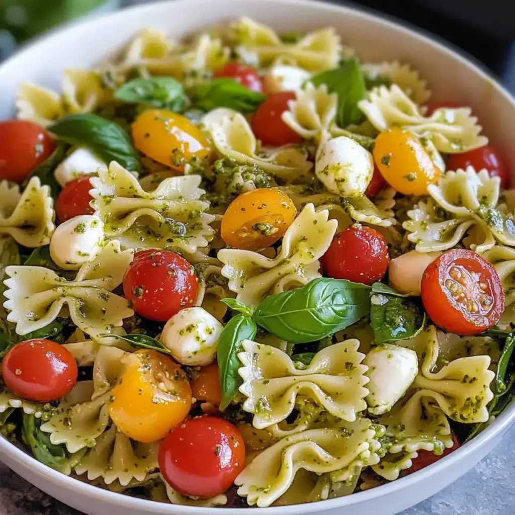 Schmetterlingsnudelsalat