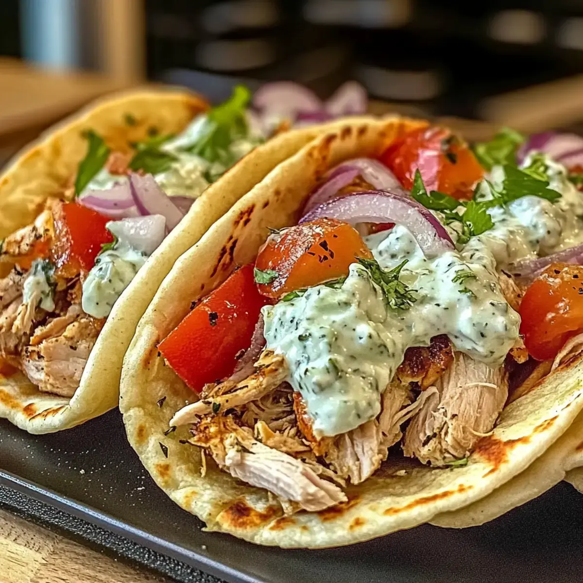 Schmortopf Hühnchen Gyros