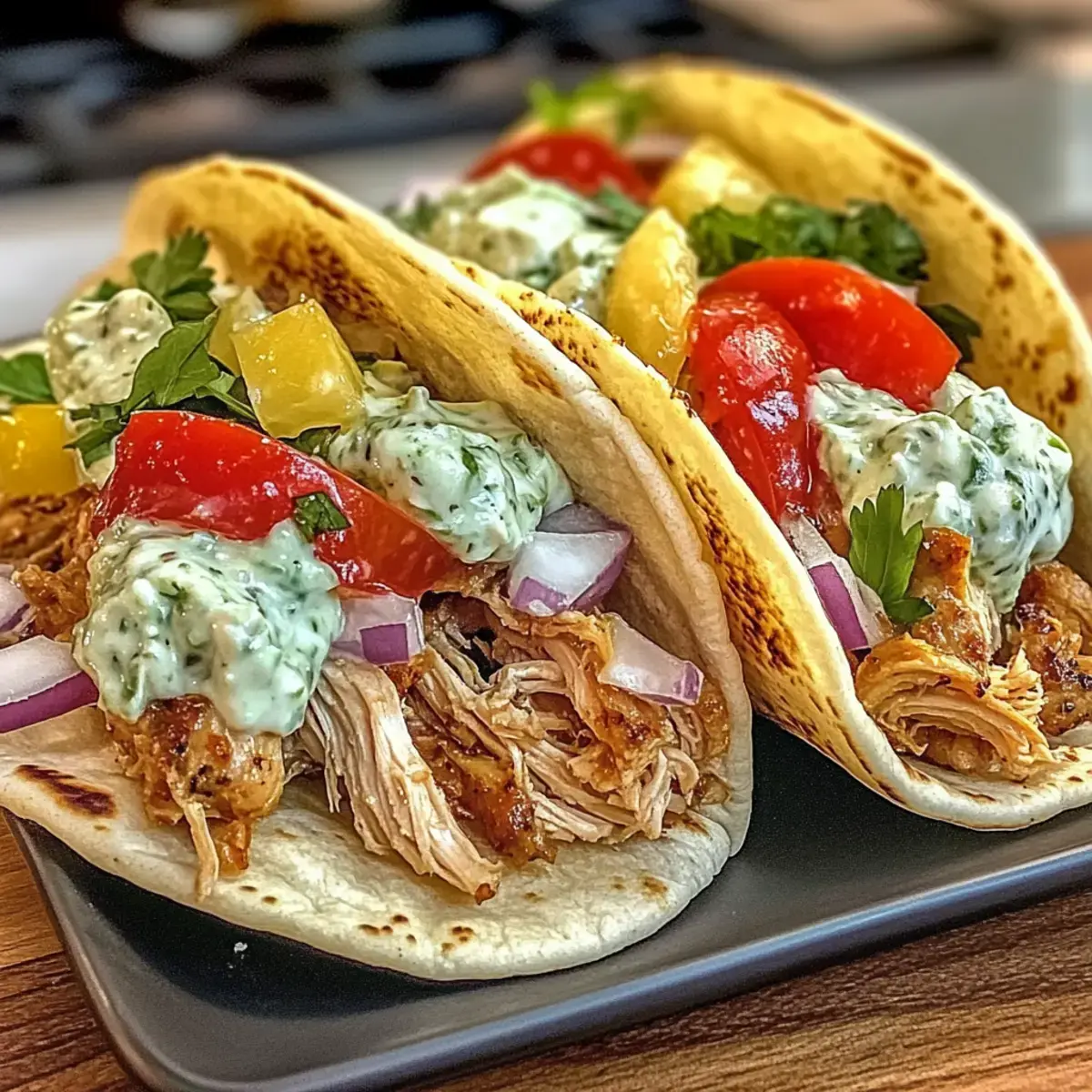 Schmortopf Hühnchen Gyros