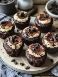Schoko-Käsekuchen-Muffins