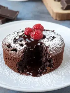Schokoküchlein mit flüssigem Kern
