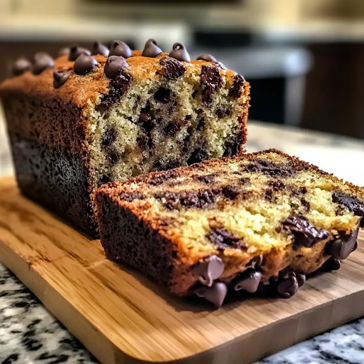 Schokoladenkeks Bananenbrot