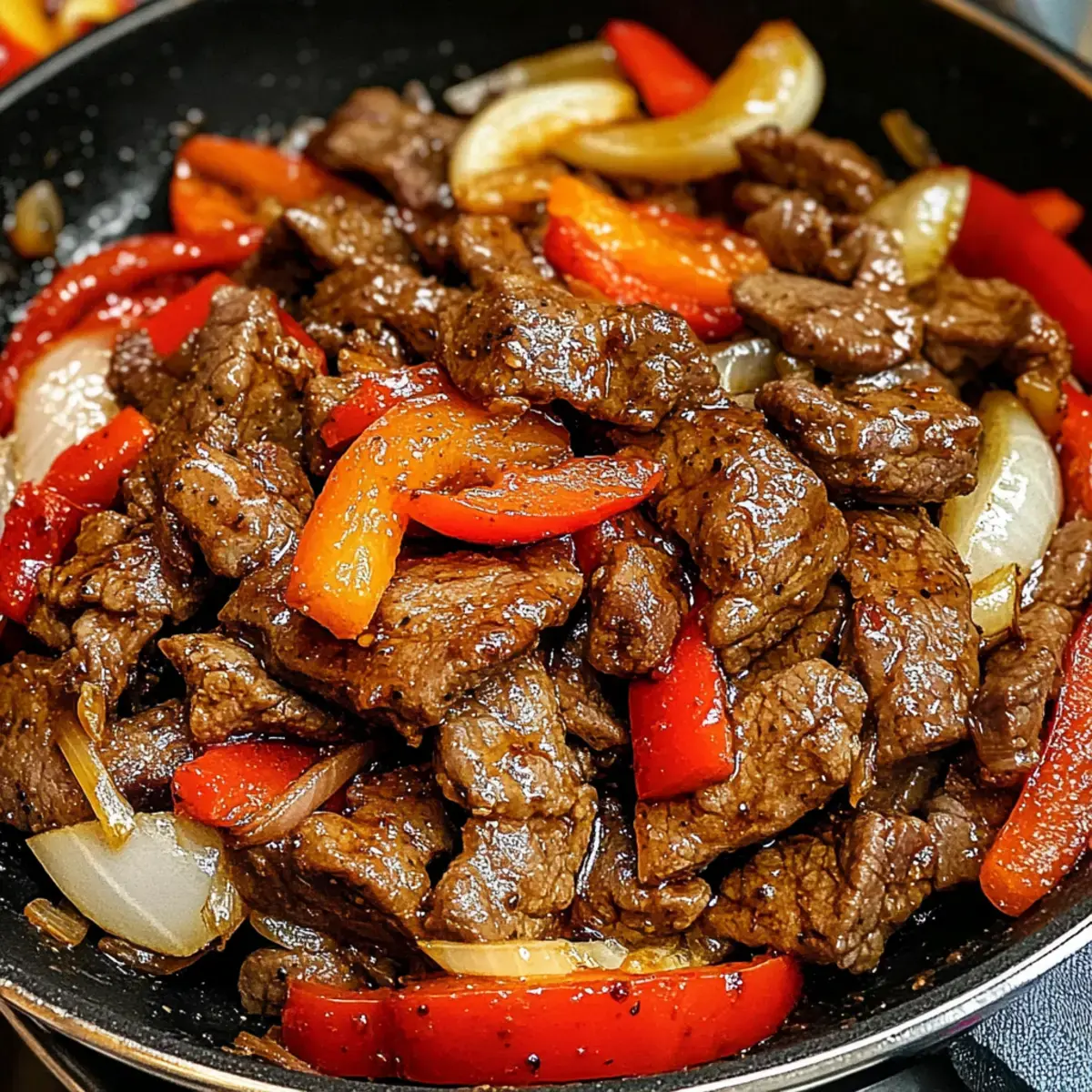 Schwarzer Pfeffer Rindfleisch