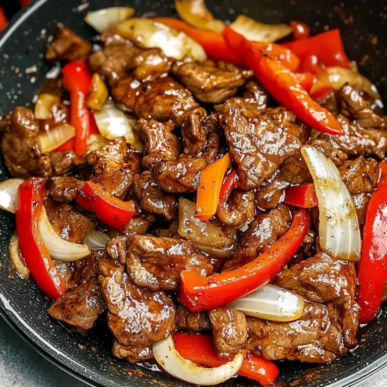 Schwarzer Pfeffer Rindfleisch