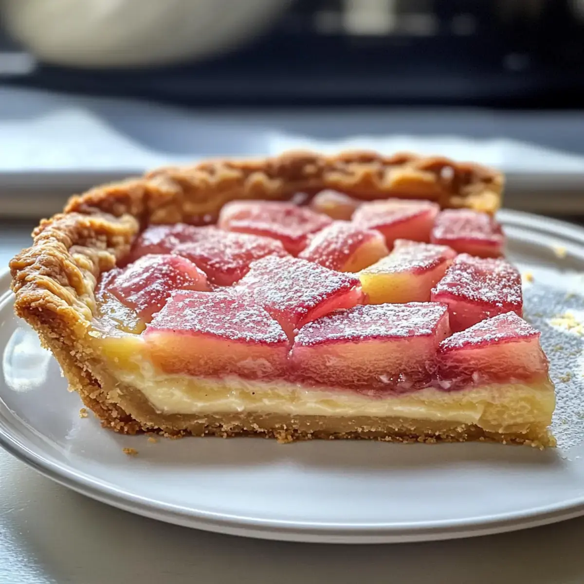 Schweizer Rhabarberwähe