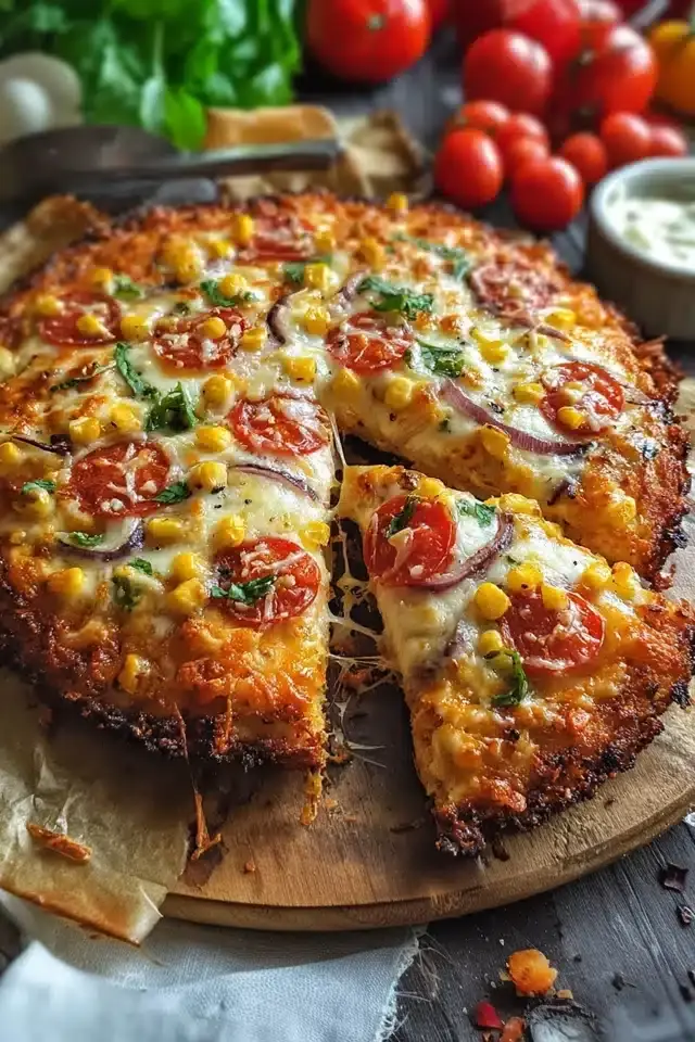 Schüttelpizza Low Carb