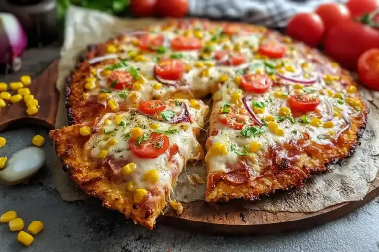 Schüttelpizza Low Carb