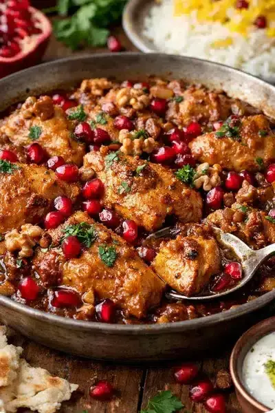 Shish Andaz mit Granatapfel