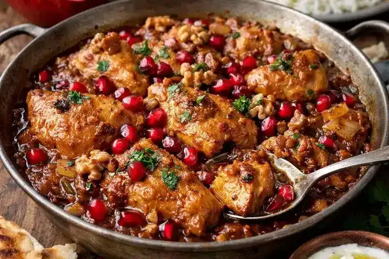 Shish Andaz mit Granatapfel