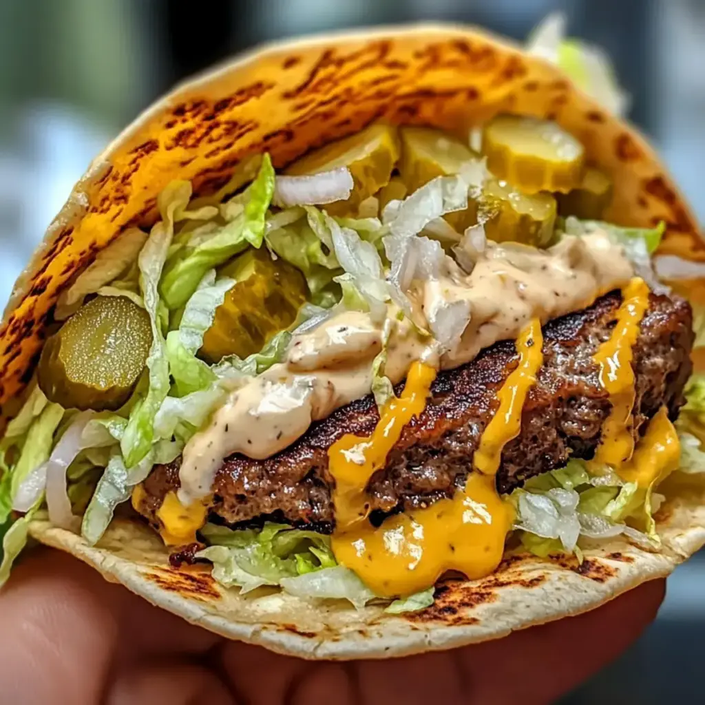 Smash Burger Tacos
