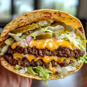 Smash Burger Tacos